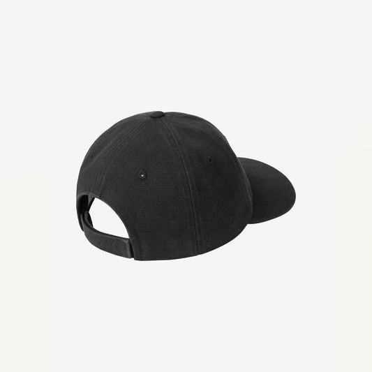 Canvas Cap - Black (Stone Washed)
