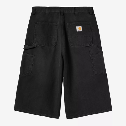 OG Single Knee Long Short - Black stone canvas