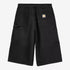 OG Single Knee Long Short - Black stone canvas