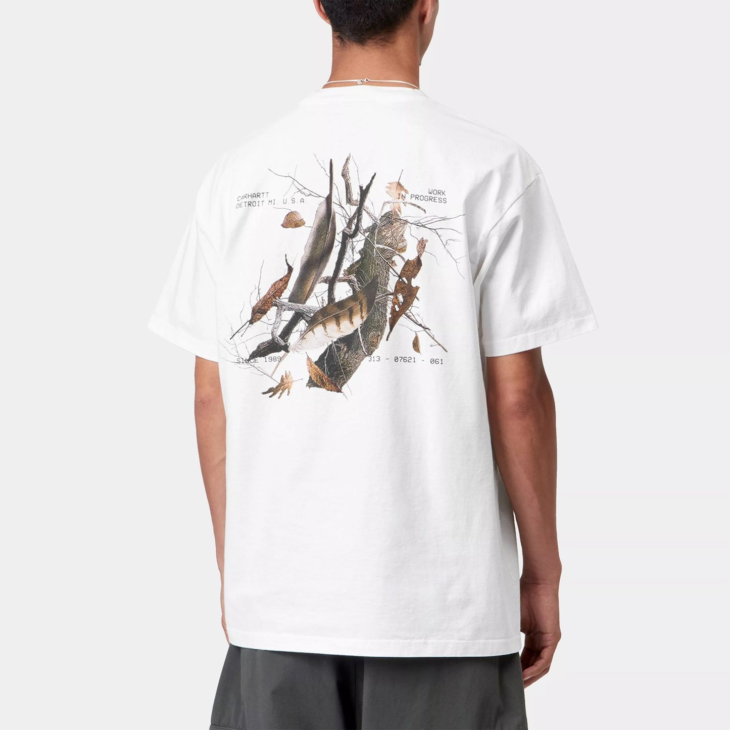 S/S Feather Progress T-Shirt - White