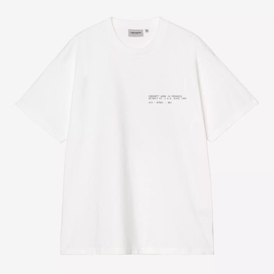 S/S Feather Progress T-Shirt - White