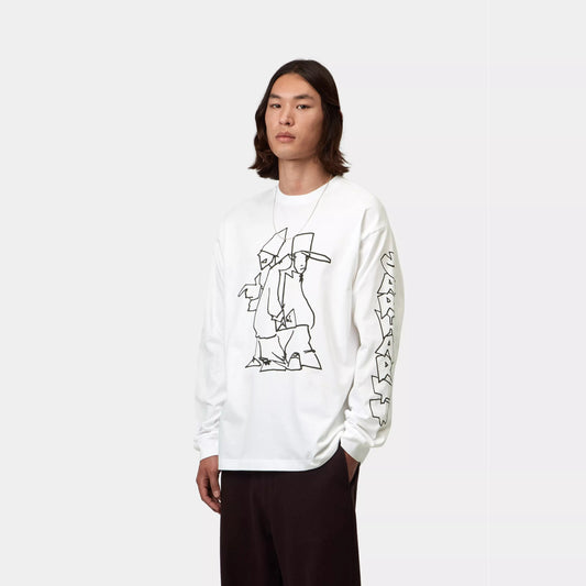 L/S Blinkerfluid T-Shirt - White
