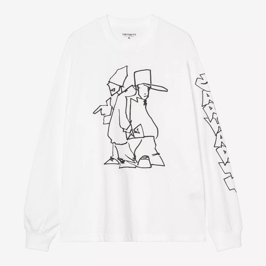 L/S Blinkerfluid T-Shirt - White