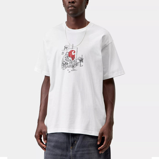 S/S Old Painter T-Shirt - White