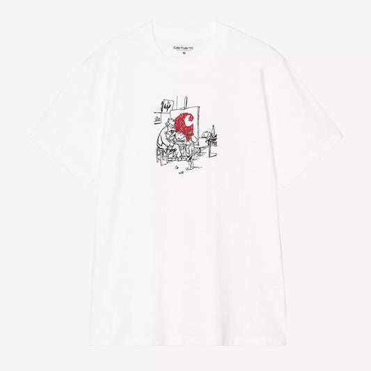 S/S Old Painter T-Shirt - White