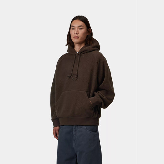 Hooded Limn C Fleece Sweat - Tobacco