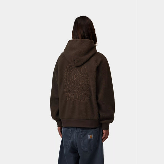 Hooded Limn C Fleece Sweat - Tobacco