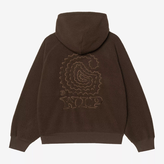 Hooded Limn C Fleece Sweat - Tobacco