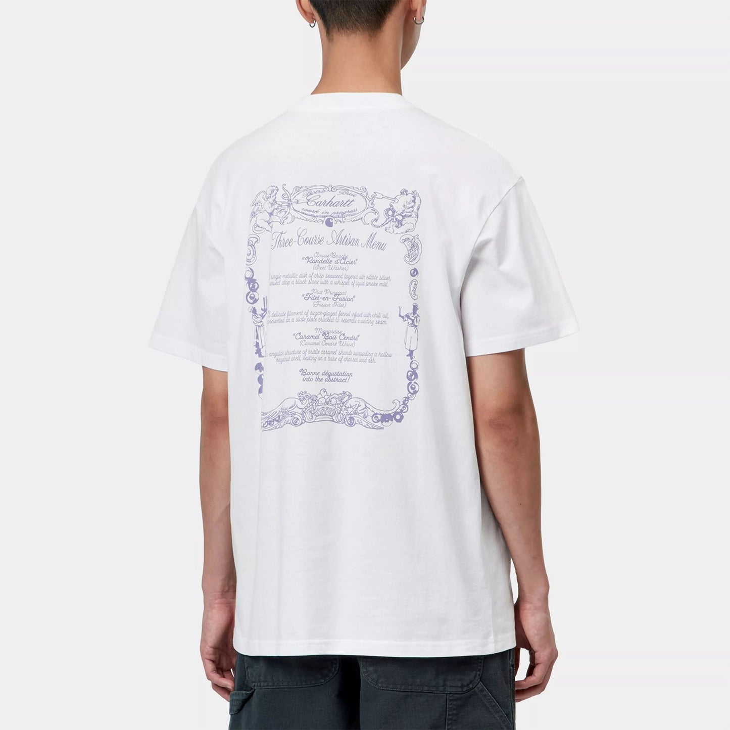 S/S Chez WIP T-Shirt - White
