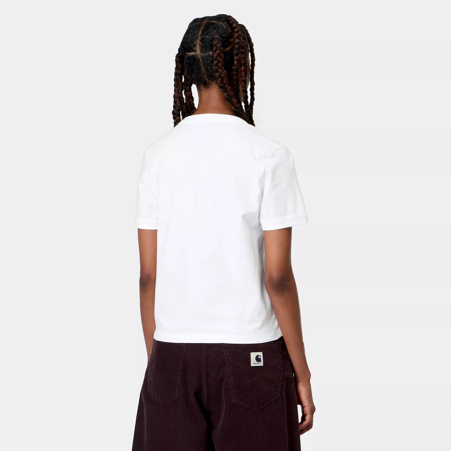 Women's S/S Slingshot T-Shirt - White (Heavy Stone Wash)