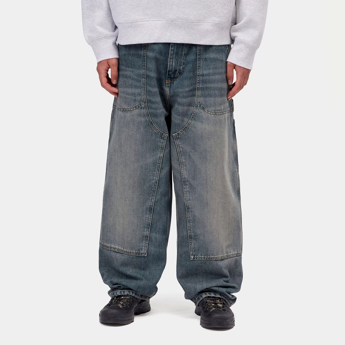 Oakland Pant - Blue, Worn Used Wash