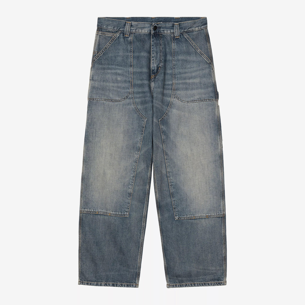 Oakland Pant - Blue, Worn Used Wash
