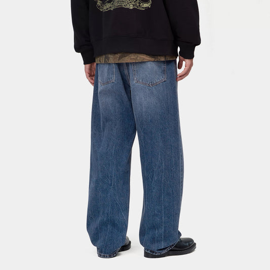 Payson Pant - Blue marble used wash