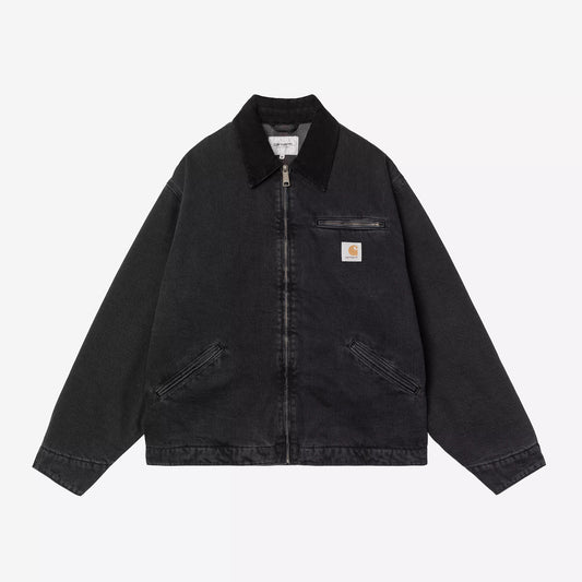 OG Detroit Jacket - Black / Black stone washed