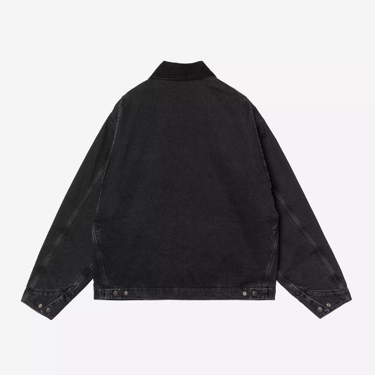 OG Detroit Jacket - Black / Black stone washed