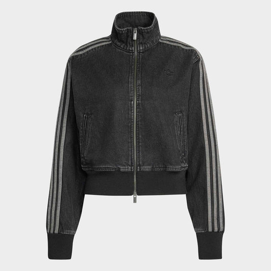 Women's Firebird Denim Track Top - True Black