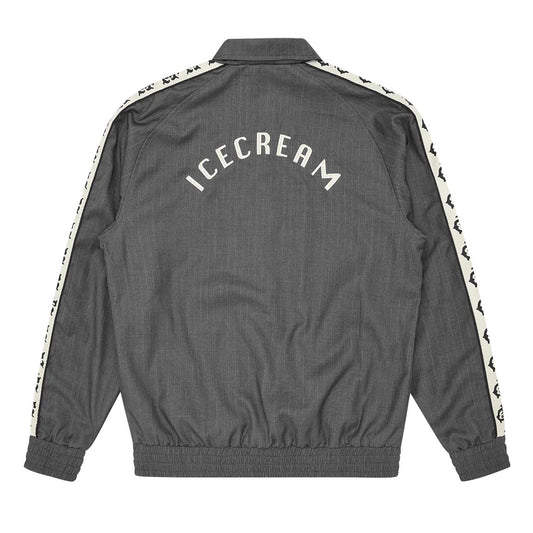 Team IC Pinstripe Track Jacket - Grey