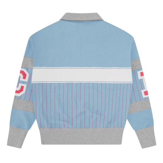 IC Cubs Collared Quarter Zip - Blue / Pink