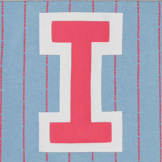 IC Cubs Collared Quarter Zip - Blue / Pink