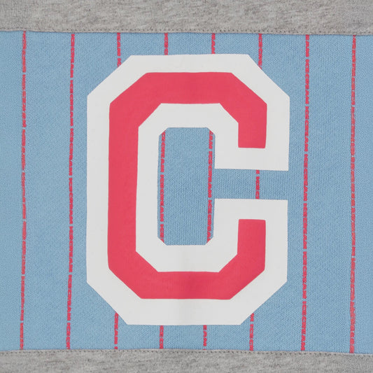 IC Cubs Collared Quarter Zip - Blue / Pink