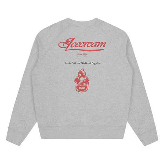 Parlor Crewneck - Heather Grey
