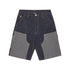 Hickory Panel Denim Carpenter Shorts - Indigo
