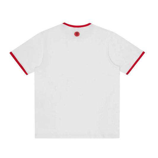 Womens Cherry Ringer T-Shirt - White