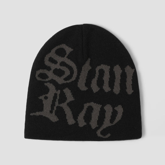 Jacquard Beanie - Black