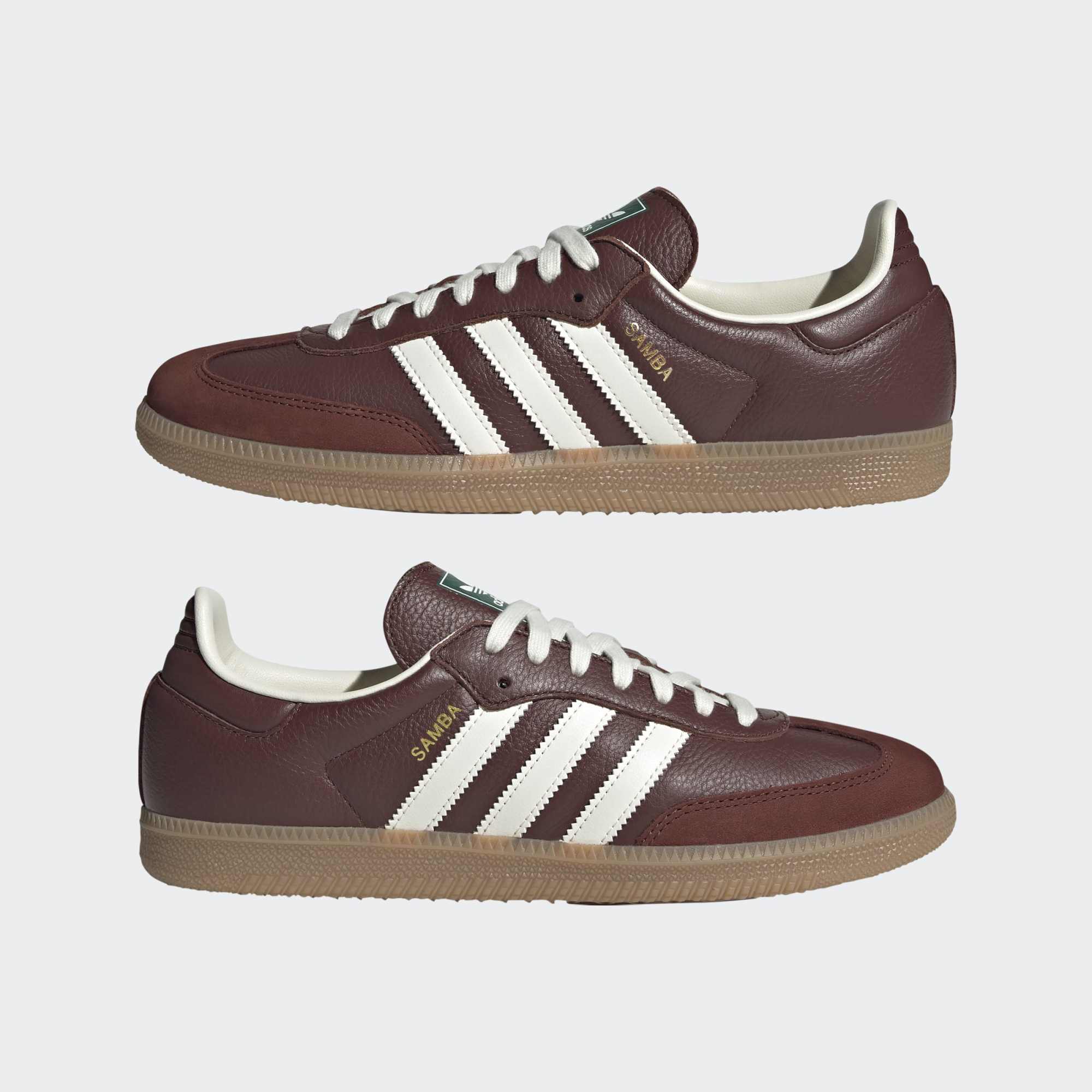 Adidas Originals Samba OG - Fox Brown / Off White / Gum – Cooshti