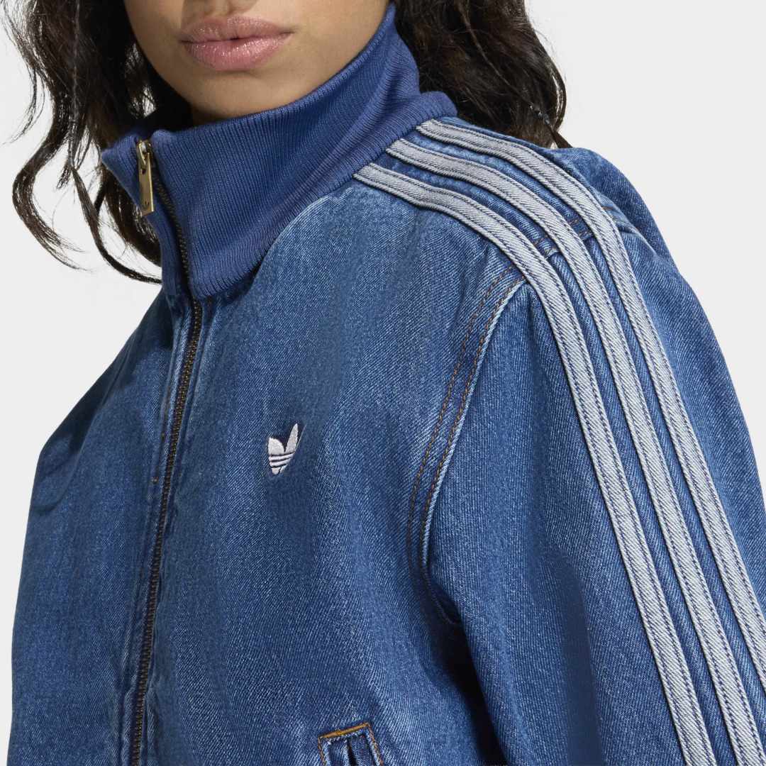 W’ Firebird Track Top - Blue Denim