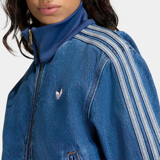 W’ Firebird Track Top - Blue Denim