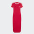 3 Stripes Dress (Slim) - Better Scarlet / White