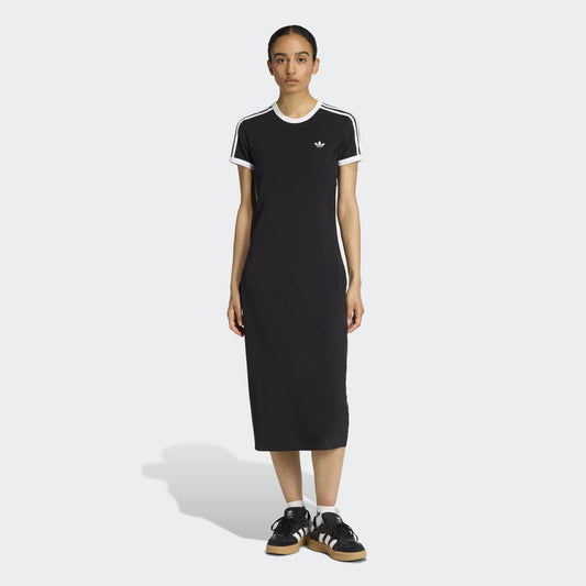 3 Stripes Dress (Slim) - Black / White