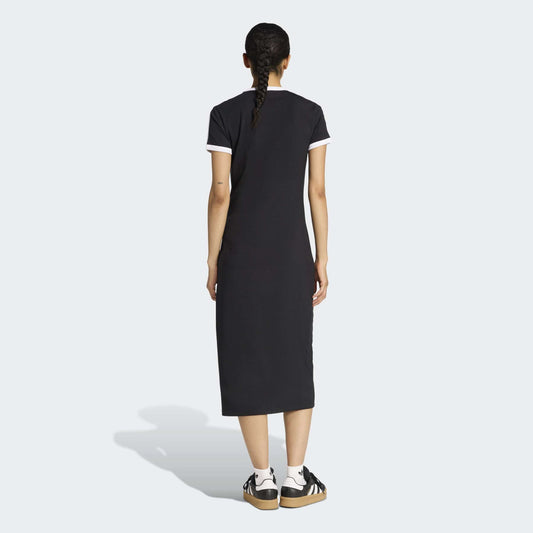 3 Stripes Dress (Slim) - Black / White