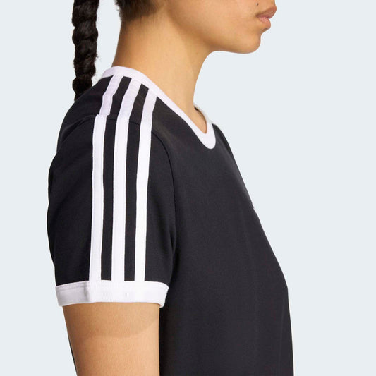 3 Stripes Dress (Slim) - Black / White
