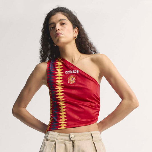 Women's Spain Reconstructed Bring Back Jersey - Red