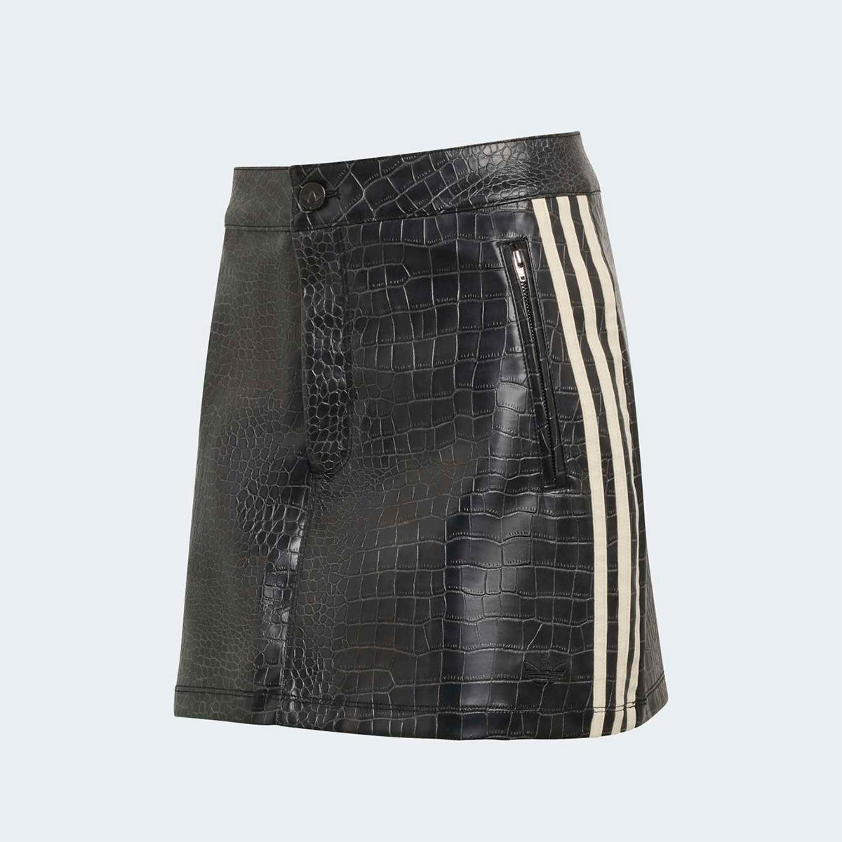 Pleather Mini Skirt - Black