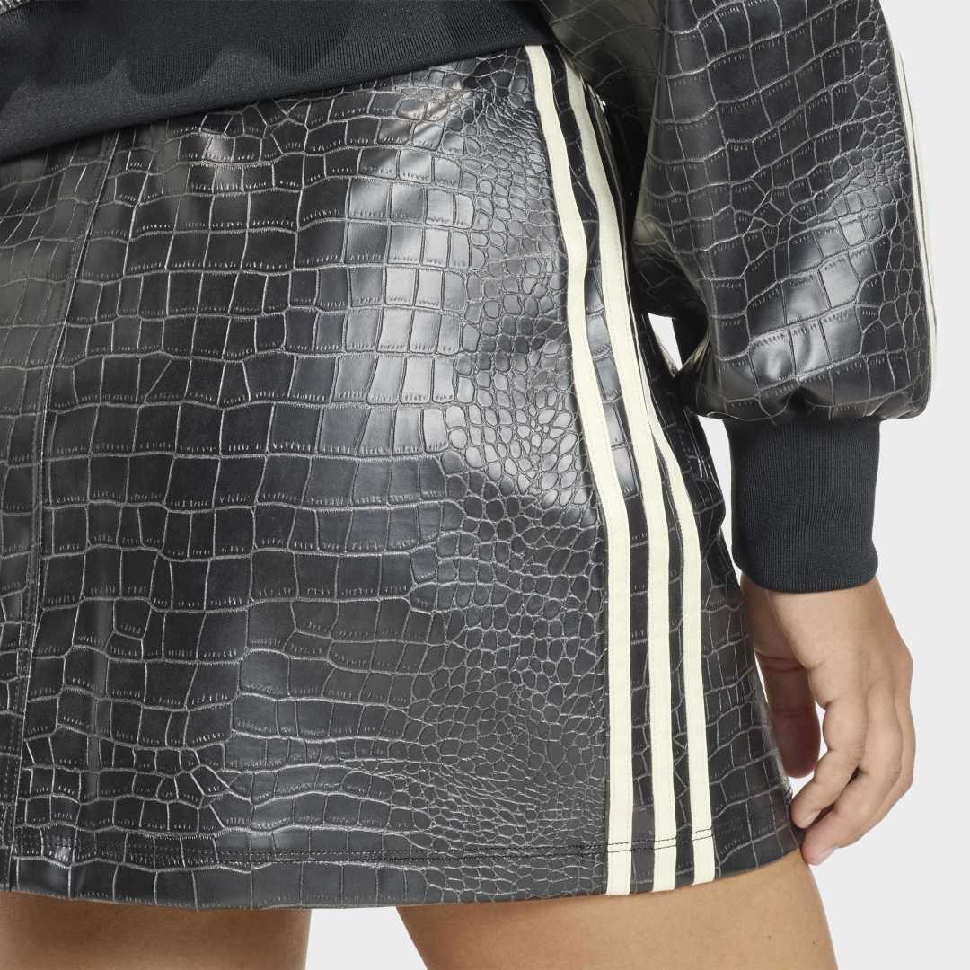 Pleather Mini Skirt - Black