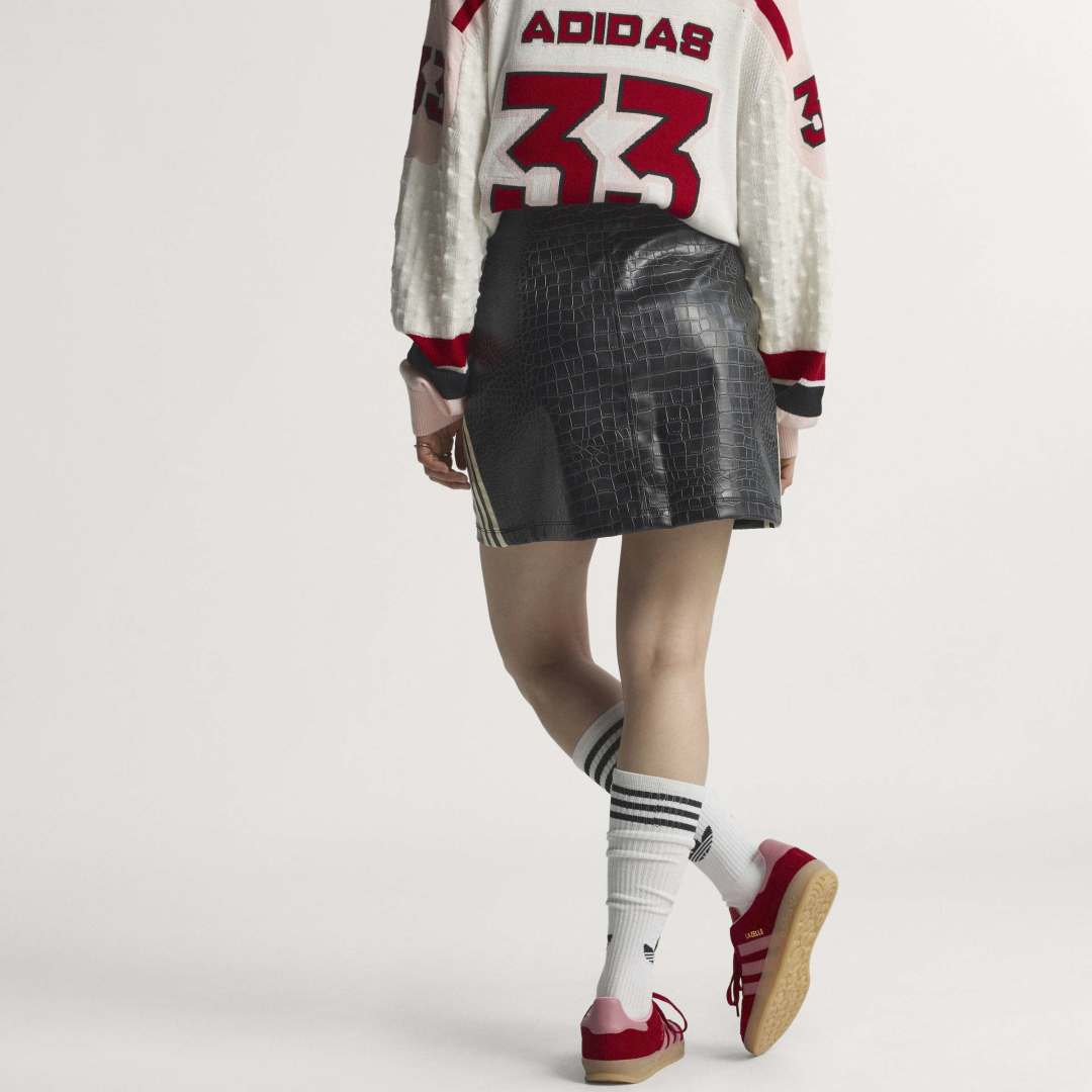 Pleather Mini Skirt - Black