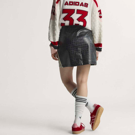 Pleather Mini Skirt - Black