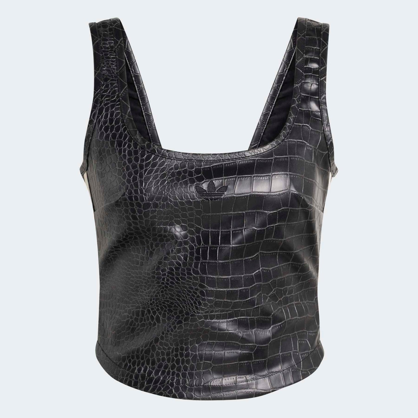 Pleather Corset - Black