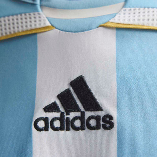 Argentina '06 Home Jersey - White / Clear Blue