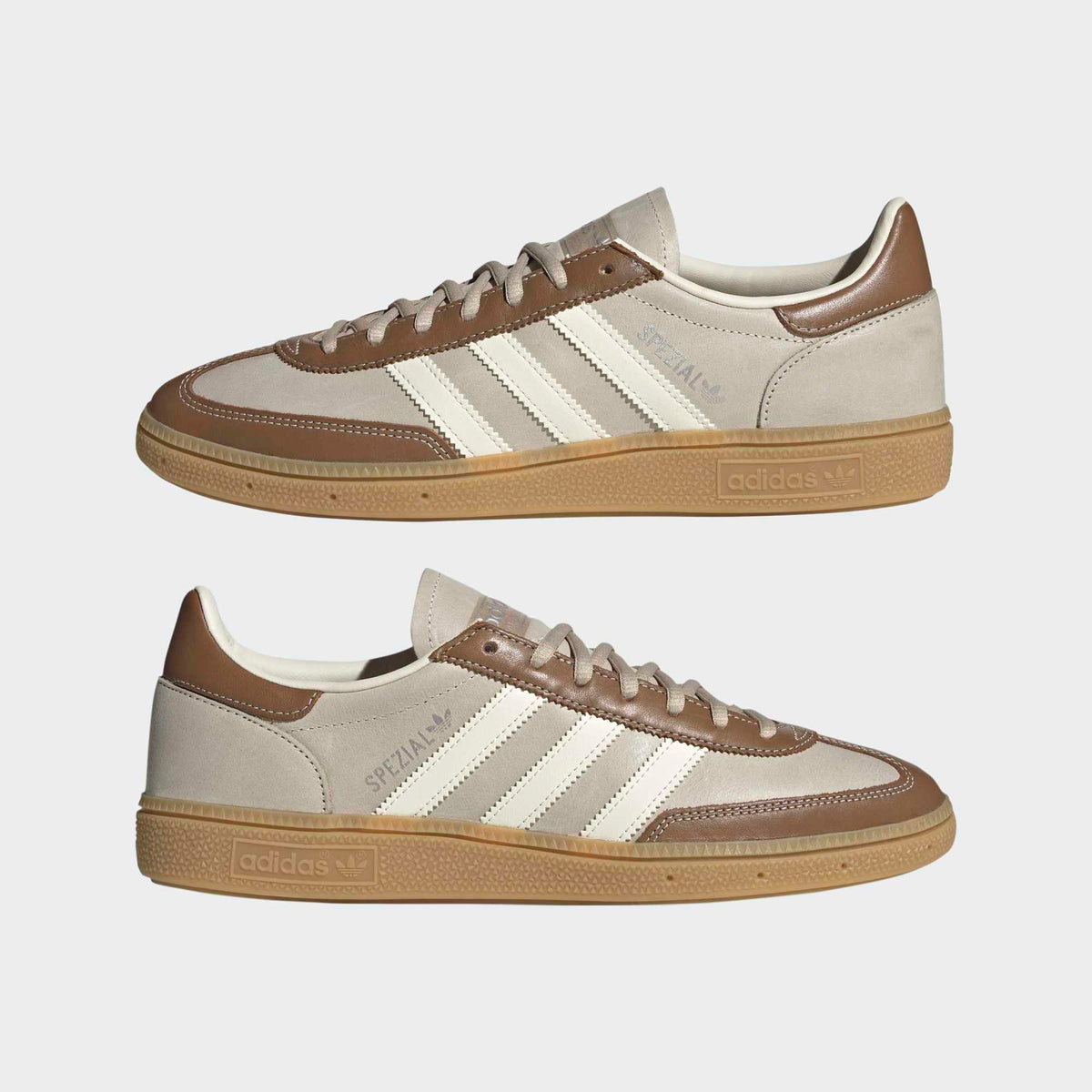 Handball Spezial - Khaki Three / Crew White / Brown Desert