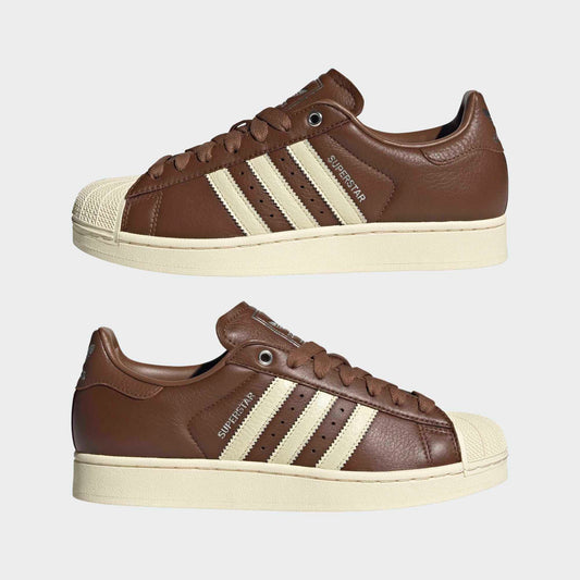 Superstar II -  Preloved Brown / Cream White / Silver Metallic