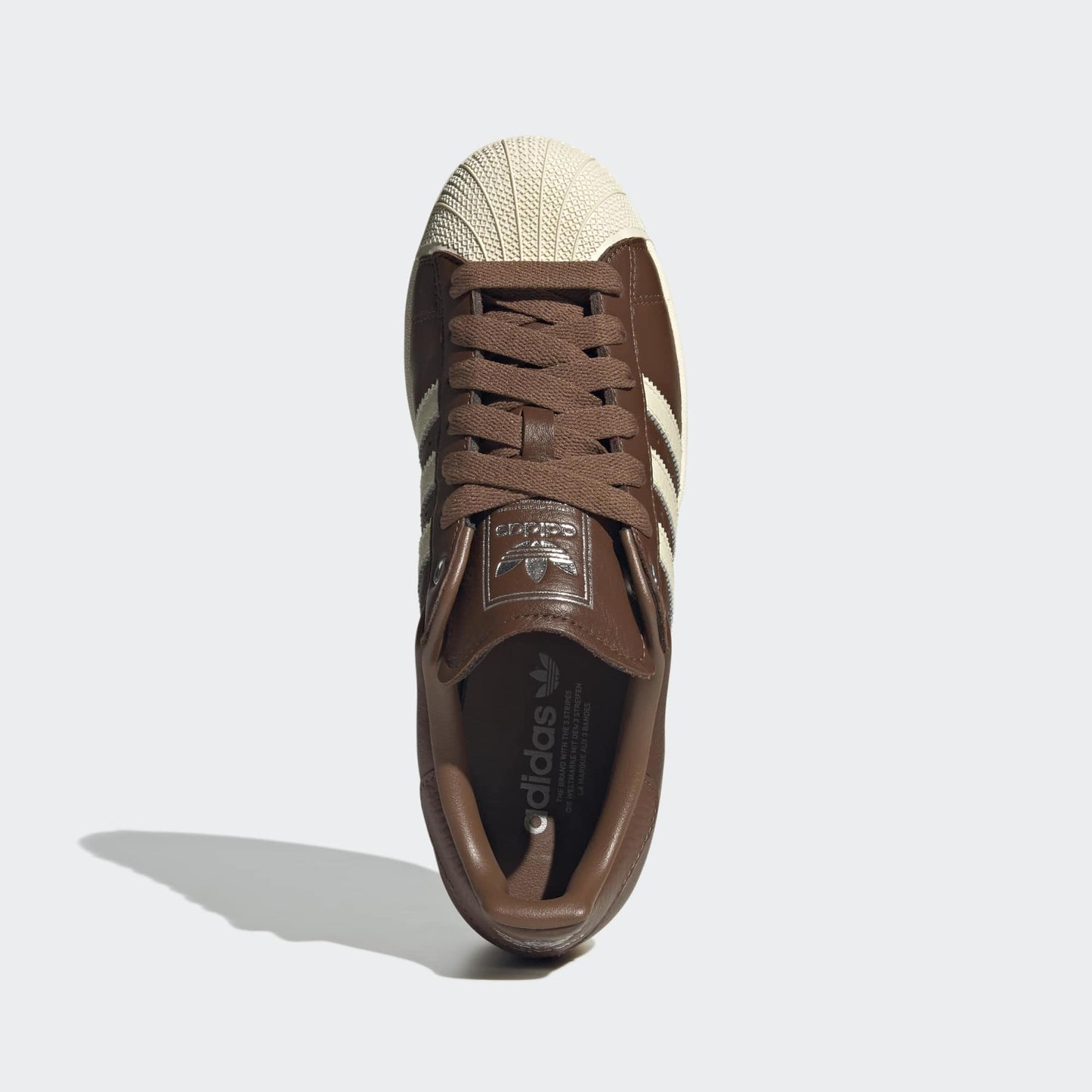 Superstar II -  Preloved Brown / Cream White / Silver Metallic