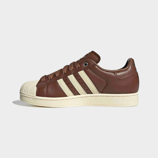 Superstar II -  Preloved Brown / Cream White / Silver Metallic