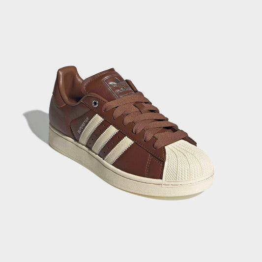Superstar II -  Preloved Brown / Cream White / Silver Metallic