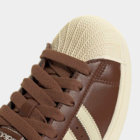 Superstar II -  Preloved Brown / Cream White / Silver Metallic
