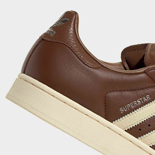 Superstar II -  Preloved Brown / Cream White / Silver Metallic