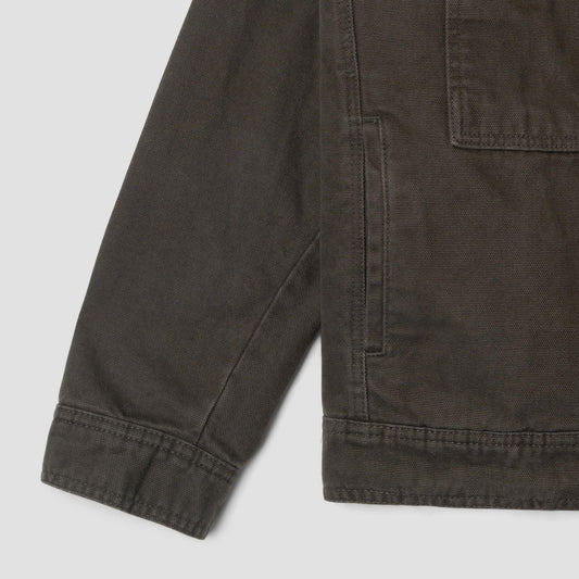 Lined Trucker Jacket - Charcoal Duck